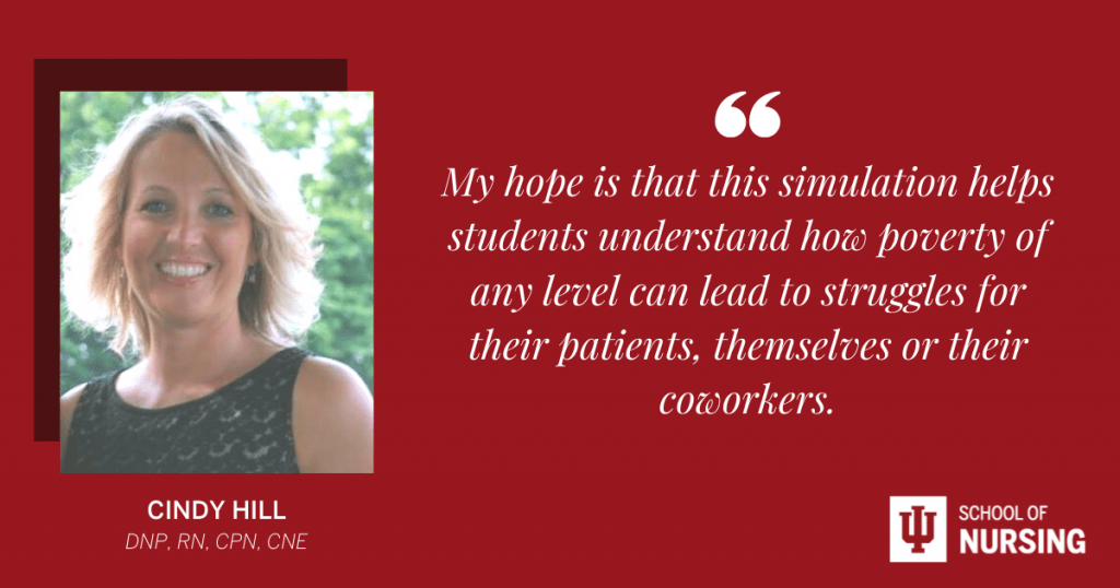 Graphic including photo of Cindy Hill and quote from the article