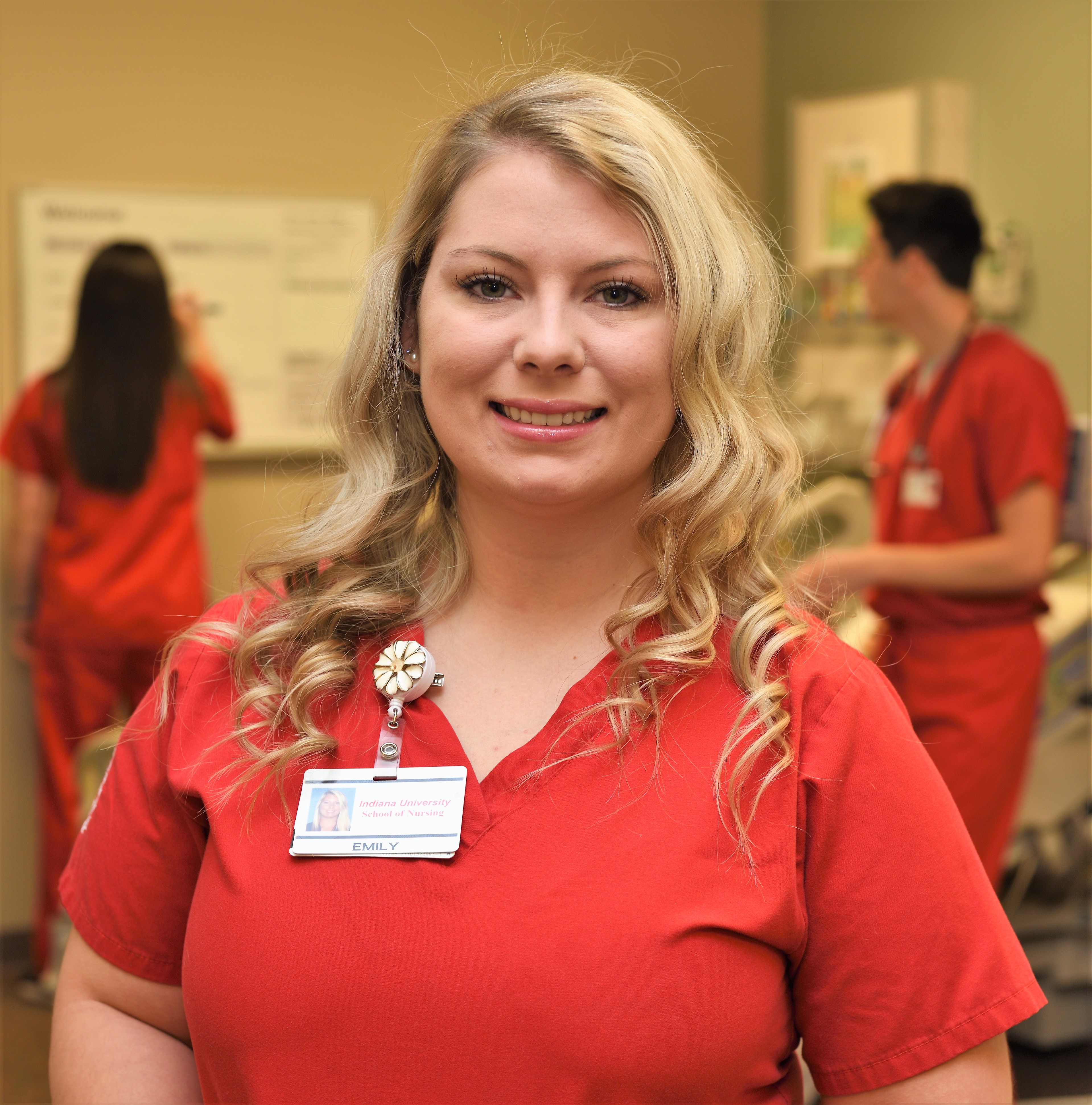 Student Emily Pedigo