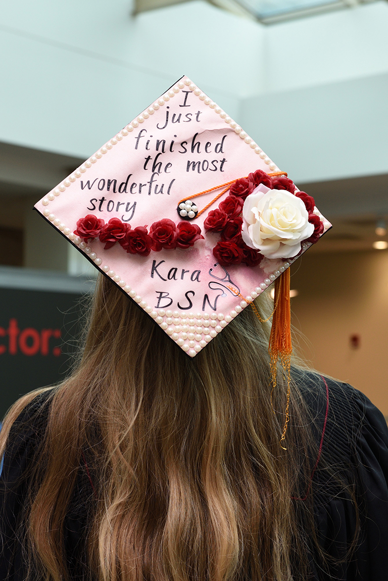 decorated mortarboard